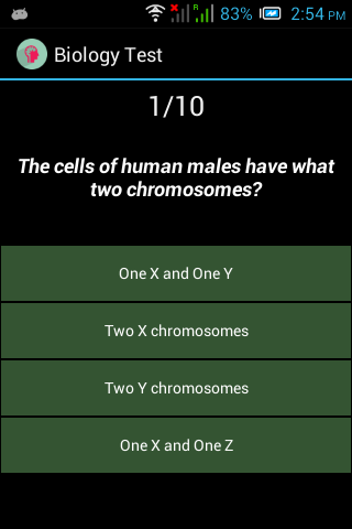 【免費教育App】Biology Test-APP點子