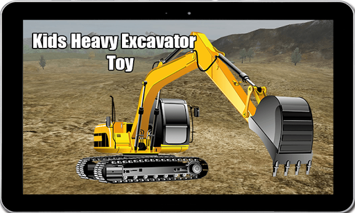 Kids Heavy Excavator Toy