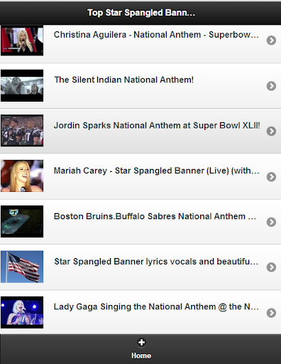 Top Star Spangled Banner Vids