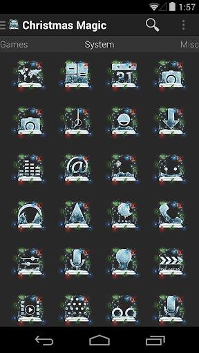 【免費個人化App】Christmas Magic - Icon Pack-APP點子