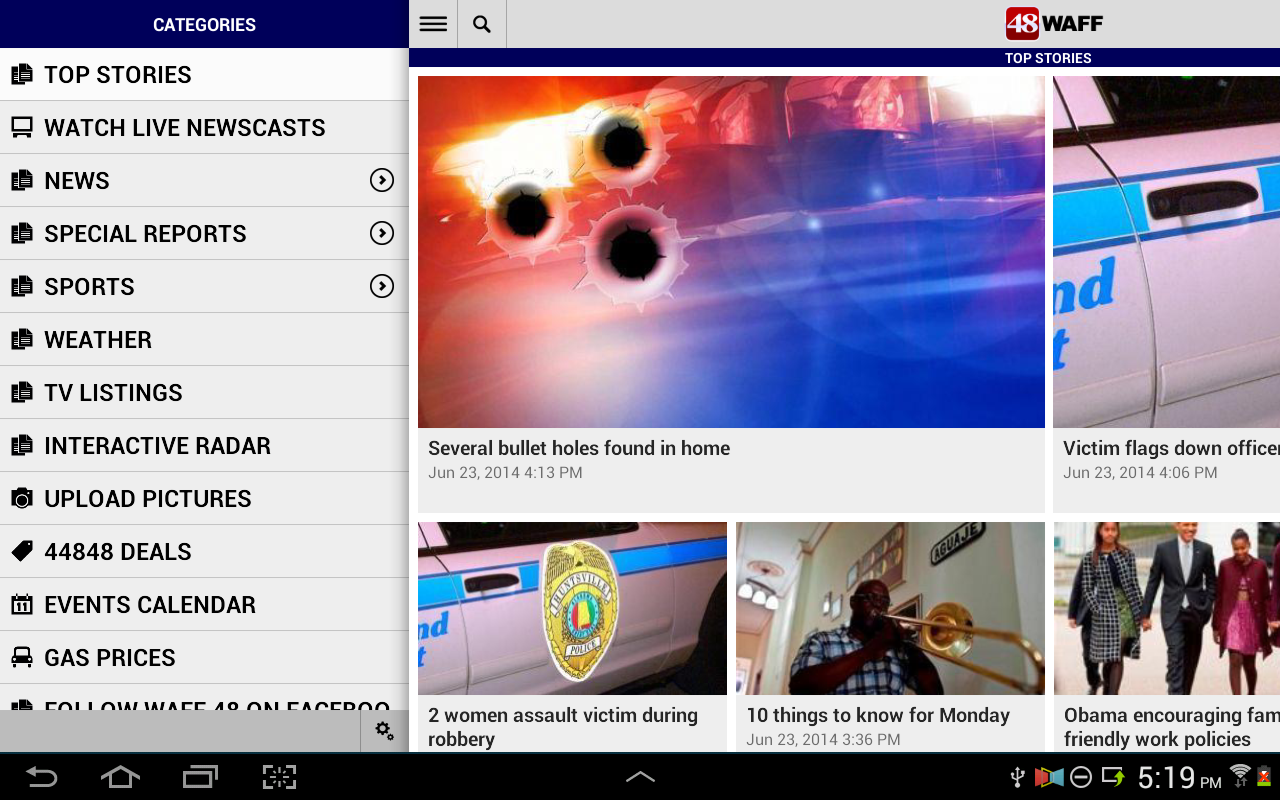 WAFF 48 Local News - Android Apps on Google Play1280 x 800