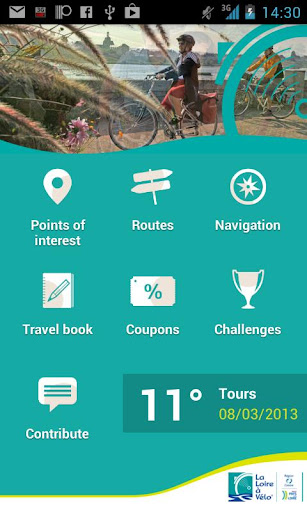 The official Loire à Vélo app.