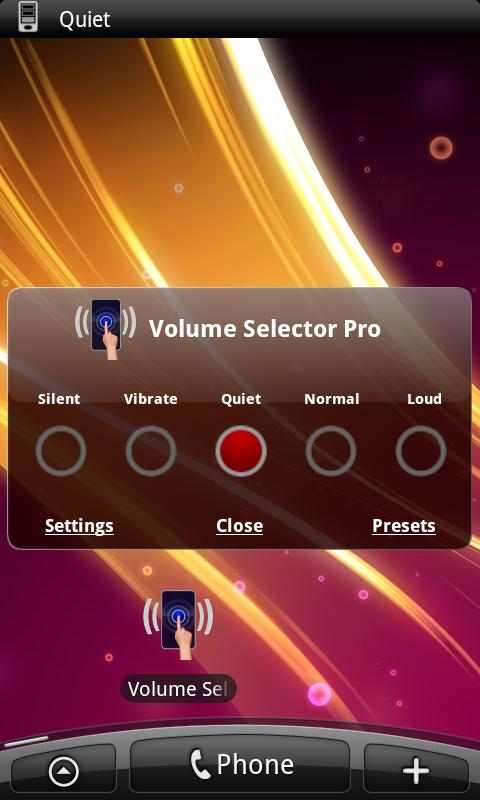 Volume Selector Pro Screen 3