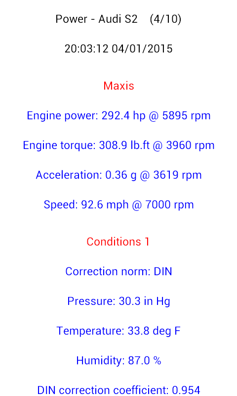 PerfectPower Onboard Dyno Screen 3