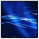 Wavy blue light