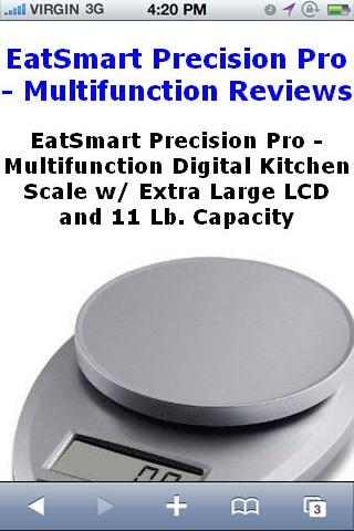 Kitchen Scale Reviews