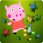 Peppie Pig Bug Smashing Games Apk