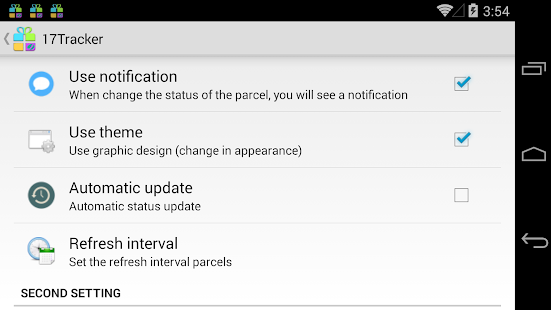 Free 17TrackerPro package tracking APK for Android