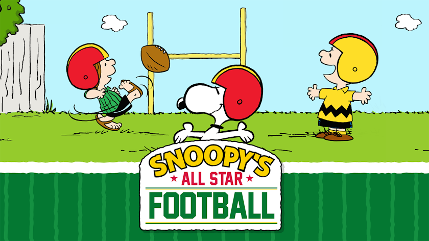 Snoopys All Star Football Screen 1