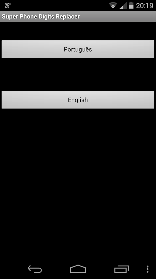 Android application Contacts Changer (Portability) screenshort