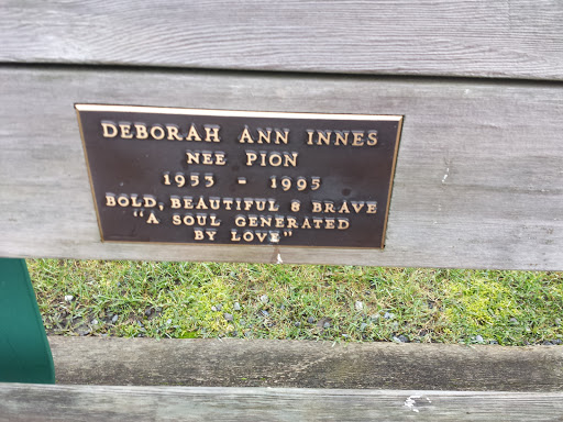 Deborah Innes Memorial Bench 