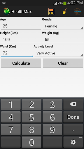 HealthMax - Health Calculator