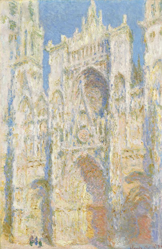 Rouen Cathedral, West Façade, Sunlight