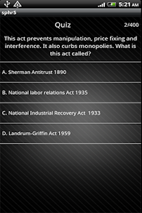 SPHR PHR Questions simulator Screenshots 11