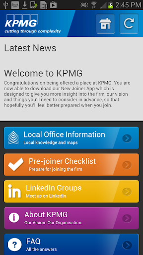 KPMG New Joiner