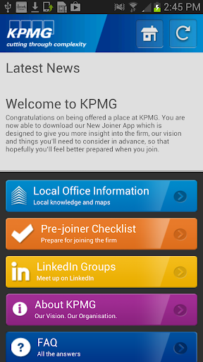 【免費商業App】KPMG New Joiner-APP點子