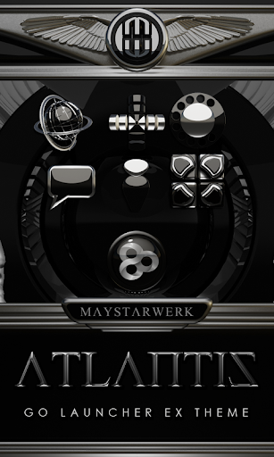 GO Launcher theme Atlantis