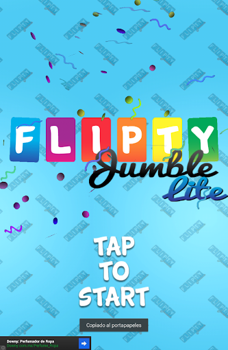 Flipty Jumble Lite Memory Game