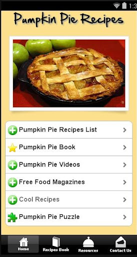 Free Pumpkin Pie Recipes