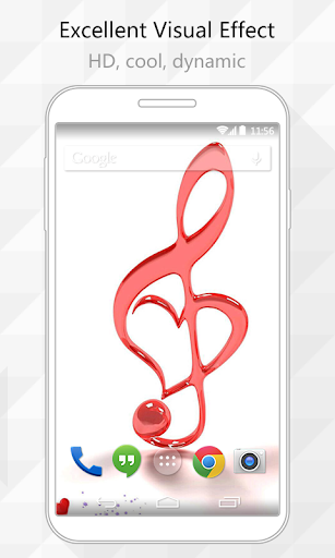 Heart Music Live Wallpaper