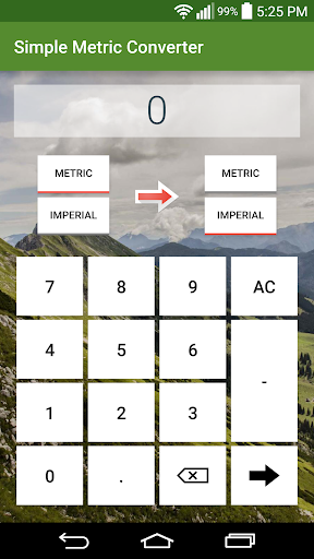 Simple Metric Converter