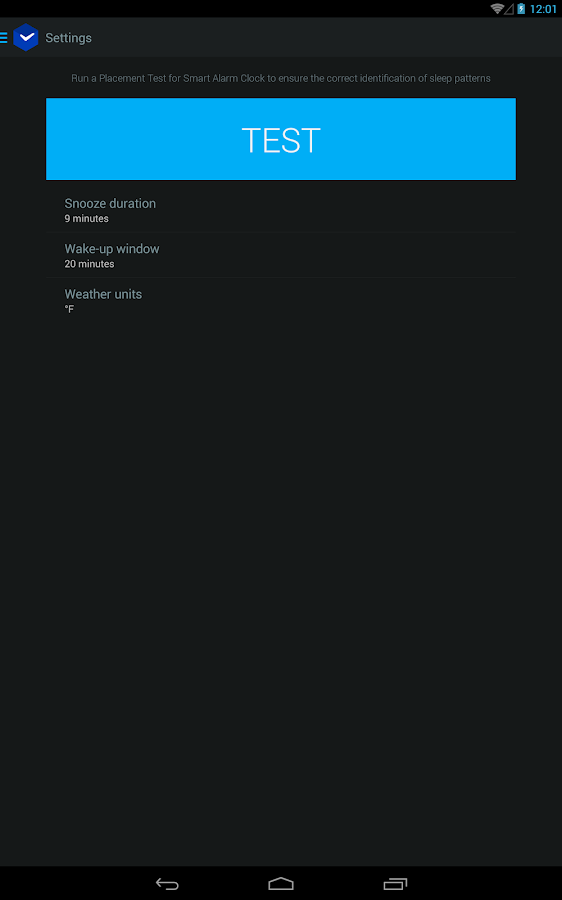 Smart Alarm Clock - screenshot