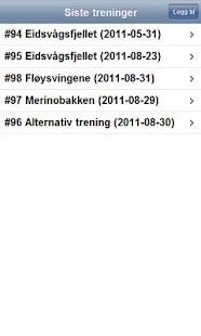 Lastest NHHI Motbakke Treningslogg APK for Android