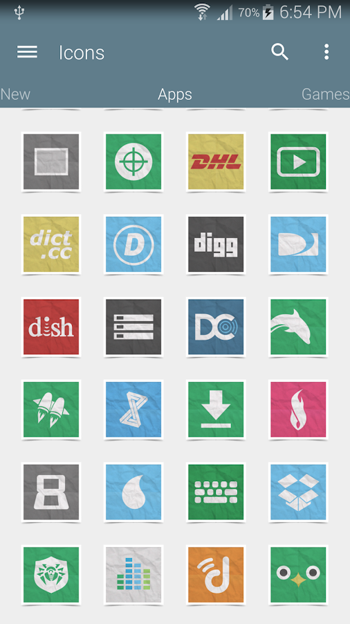 Paper - Icon Pack - screenshot