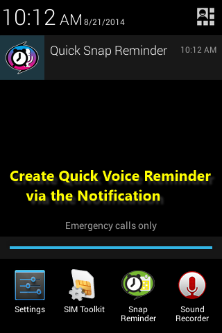 【免費生產應用App】Snap Voice Reminder Alarm-APP點子