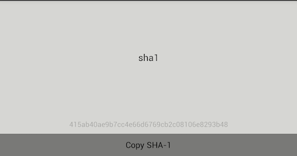 Free Download SHA-1 APK for Android