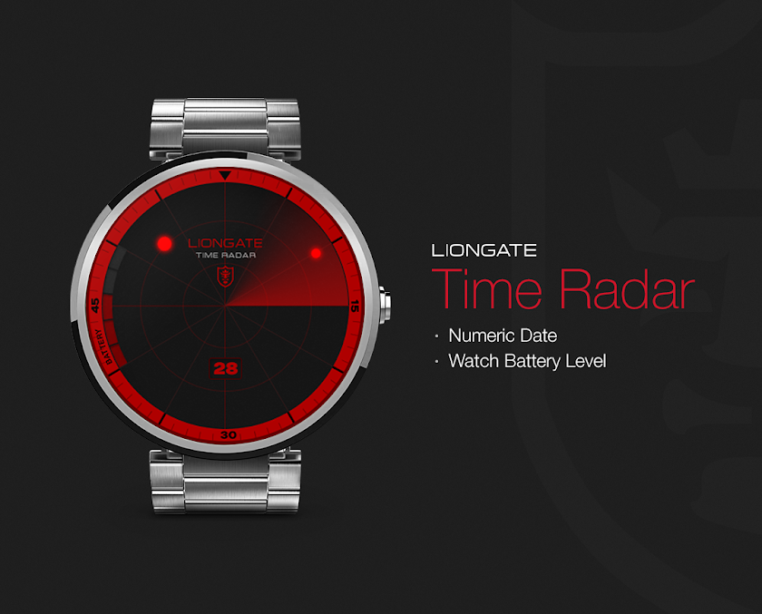 Time Radar watchface by Lionga Screen 2