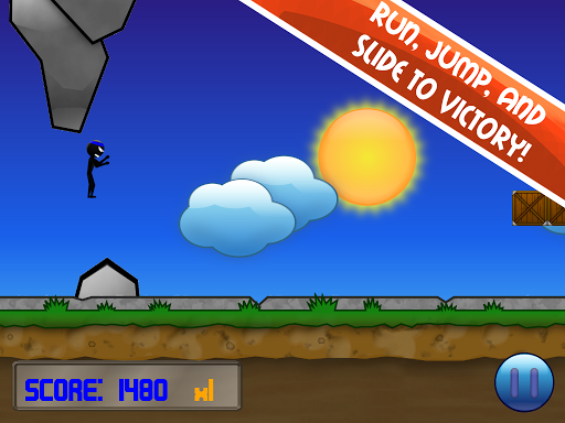 【免費動作App】Super Stickman On The Run FREE-APP點子