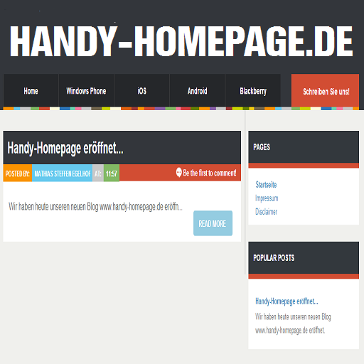 Handy-Homepage.de LOGO-APP點子