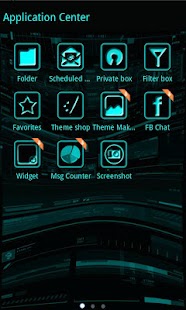 download Blue Tech GO SMS Pro free