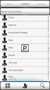 exDialer FrameBlack White Skin - screenshot thumbnail