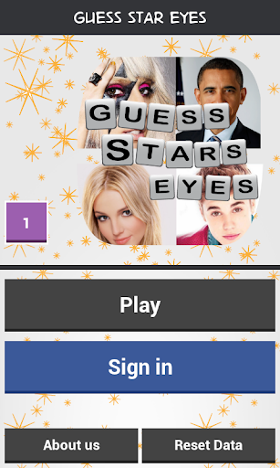 Celebrity Quiz Guess star eyes