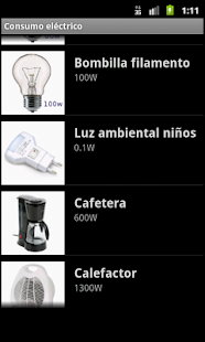 Consumo eléctrico