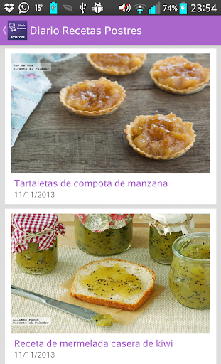 【免費生活App】Diario Recetas Postres-APP點子