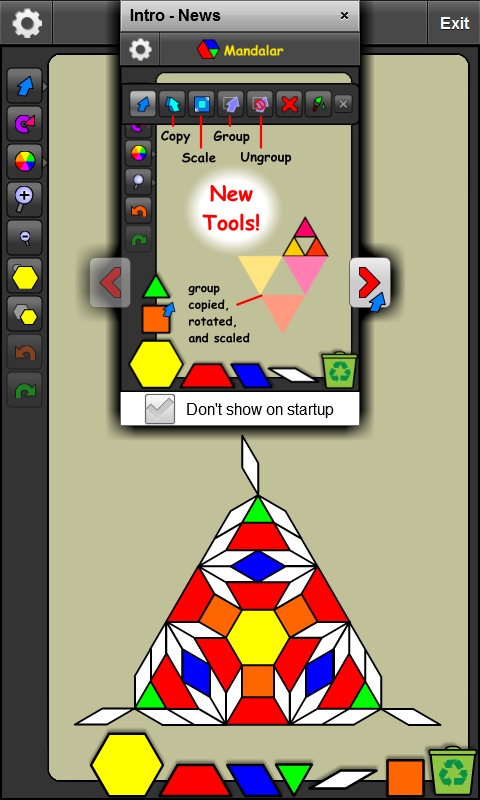 Mandalar Demo Screen 1
