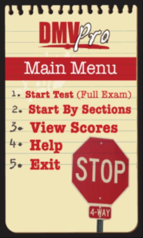 Drivers Ed Michigan DMVPRO Screen 2
