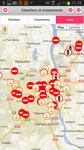 【免費交通運輸App】Bordeaux Métropole Circulation-APP點子