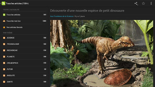 【免費新聞App】Aux Frontières de la Science-APP點子