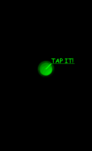 Tap the green circles