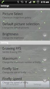 Firefly Live Wallpaper Free Screenshots 4