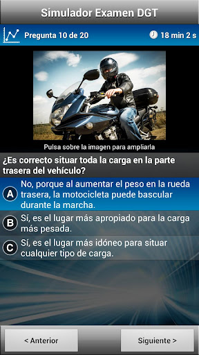 Test Motocicleta A1 A2 GRATIS