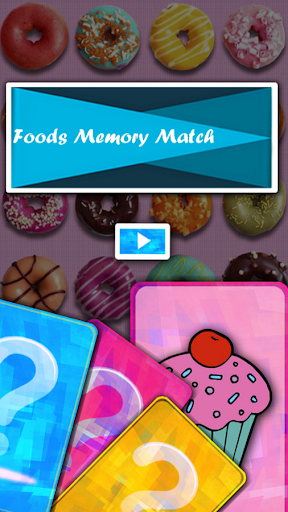 Foods Memory Match