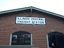 Illinois Central Freight Station Train Depot 