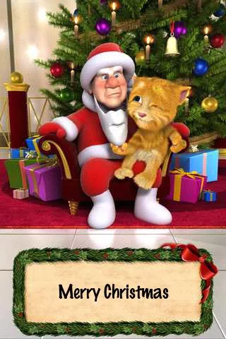 Talking Santa meets Ginger - screenshot