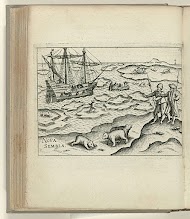 Schip van Barentsz bji de Oranje-eilanden, 1596