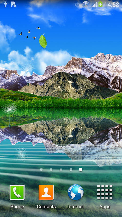 Android application Landscape Live Wallpaper screenshort